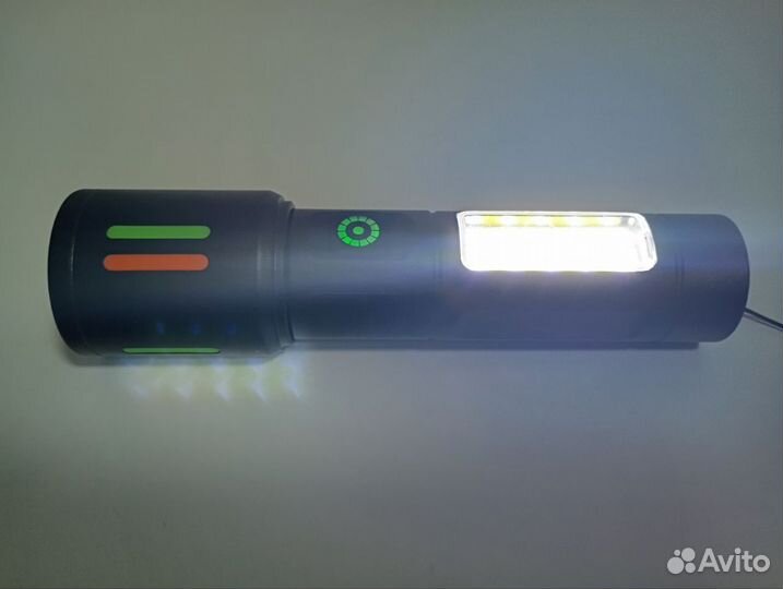 Мощный лазерный 10000Лм ручной фонарь + Налобный