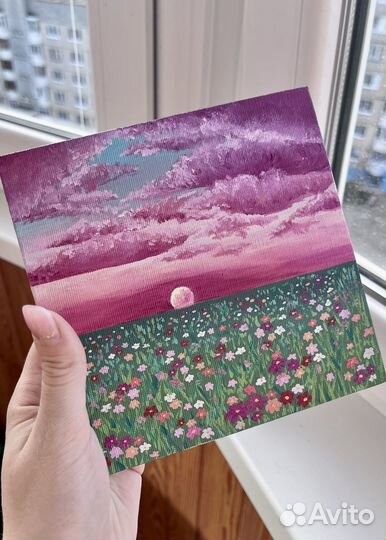 Картина маслом пейзаж