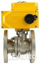 Кран шаровой DN.ru BV3232P(2pc) -FP-F-ISO-H Ду40 Ру40, корпус - сталь 316, уплотнение - ptfe, полноп