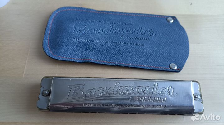 Bandmaster губная гармошка винтаж бендмастер
