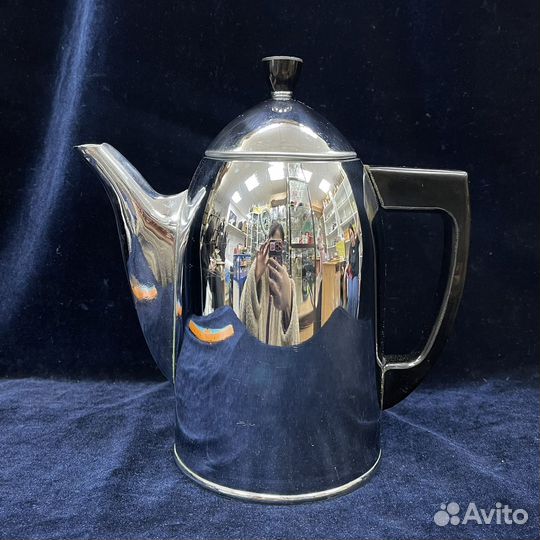 Кофейник Чайник заварочный мнц Мельхиор СССР