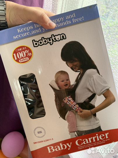Эрго-рюкзак, кенгуру Babyton