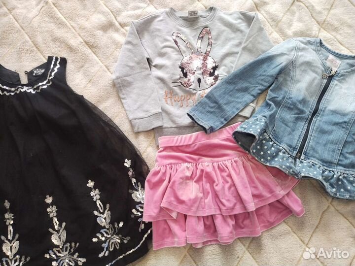 Вещи пакетом на девочку