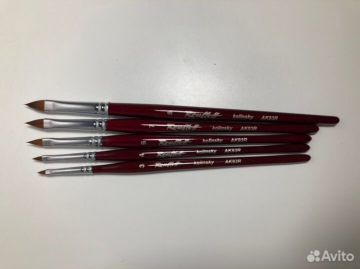 Кисти для маникюра для акрила Roubloff