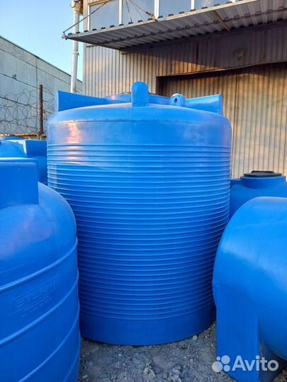 Бочка пластиковая для воды, топлива 10000 л