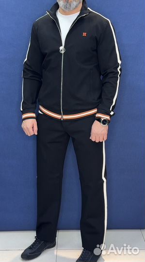 Черный спортивный костюм hermes от 48 до 56