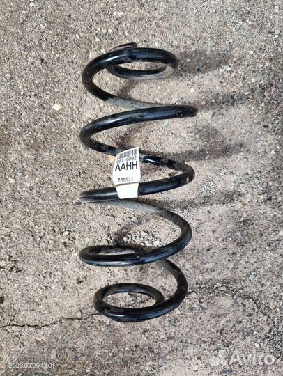 Пружина задняя shevrole aveo