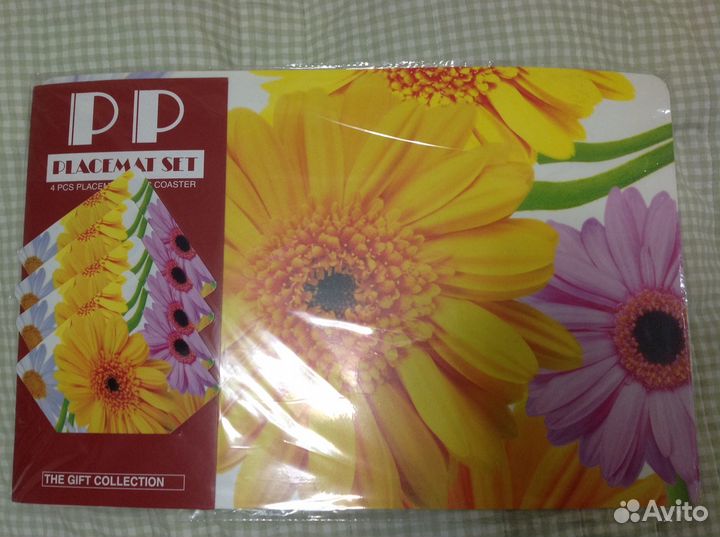 Полипропиленовые салфетки 8 штук под тарелки и кру