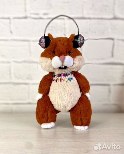Игрушка хомяк ручной работы