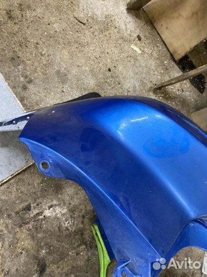 Задний бампер mazda 3 bk седан