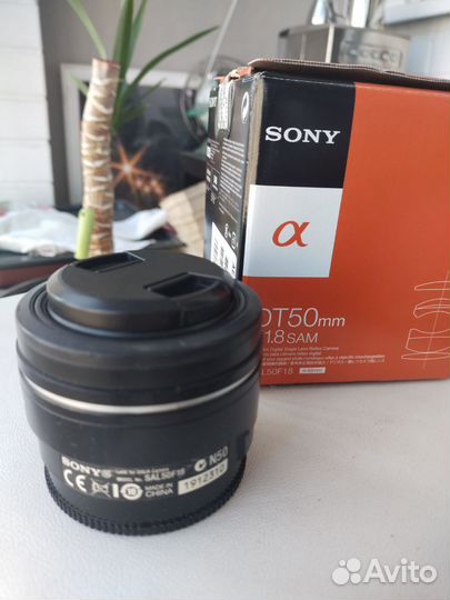 Объектив sony 50mm f 1,8