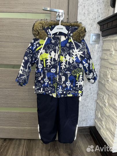 Зимний комплект для мальчика 98