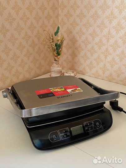 Электро гриль бу