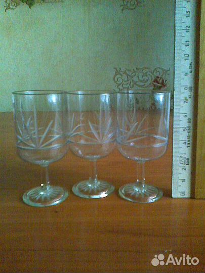 Стаканы, рюмки, стопки времён СССР