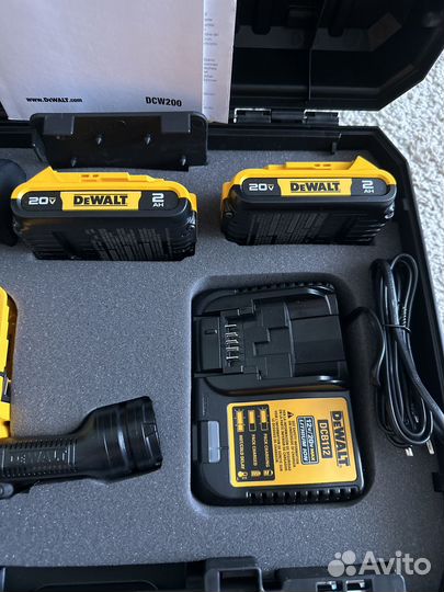 Шлифмашинка Dewalt dcw200 комплект Мексика