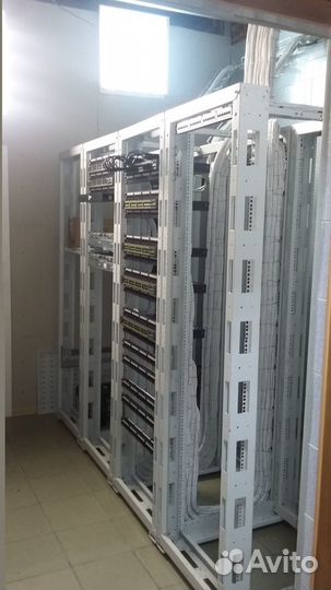 Монтаж слаботочных систем,скс,оптика