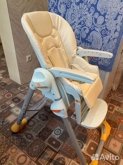 Стульчик для кормления chicco polly 2 в 1