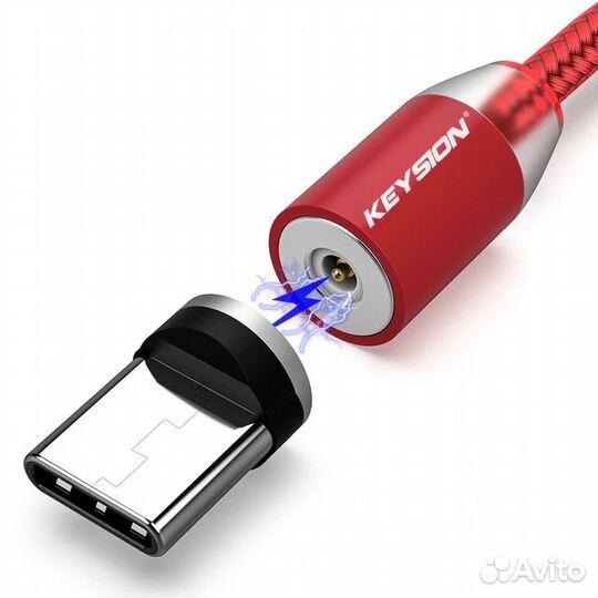 Магнитный кабель USB-Type C