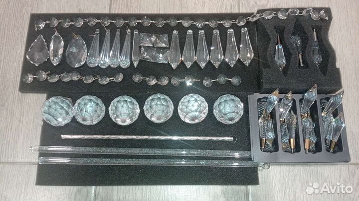 Стразы swarovski от люстр