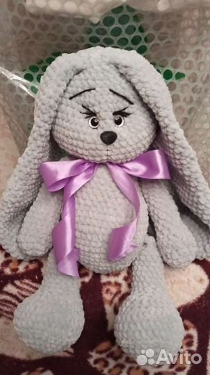 Вязанные игрушки ручной работы, в ассортименте