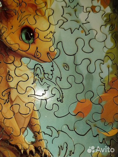 Пазлы детские деревянные