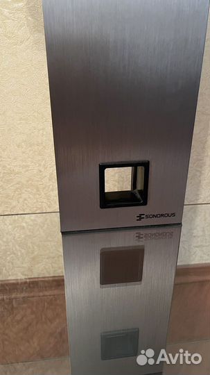 Тв стойка Sonorous PL2500, прозрачный/стальной