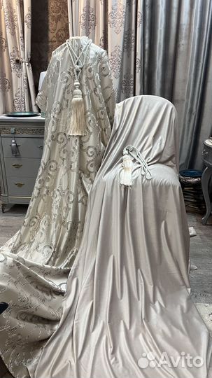 Шторы кофейный комплект