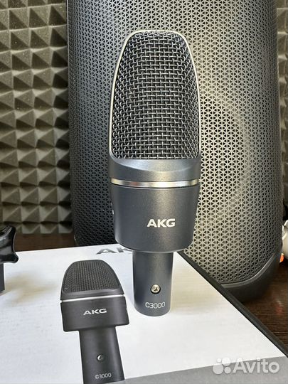 Микрофон конденсаторный AKG C 3000 (Новый почти)