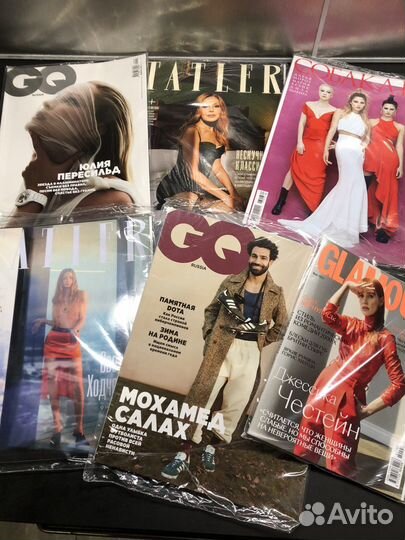 Журналы GQ, Собака, Tatler