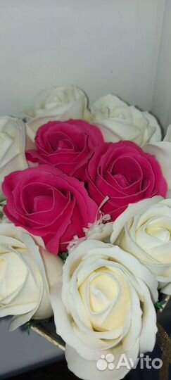 Букет из 11 мыльных роз