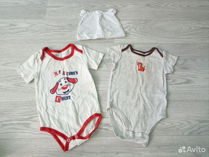Детская одежда пакетом 68 74 carter's