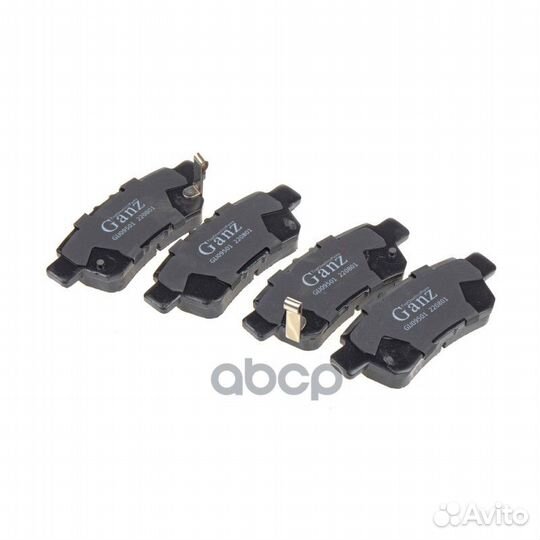 Колодки задние honda civic 4D 06- ganz GIJ09501