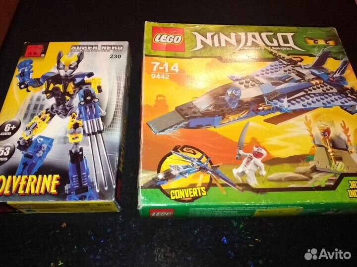 Lego Ninjago 3 конструктора