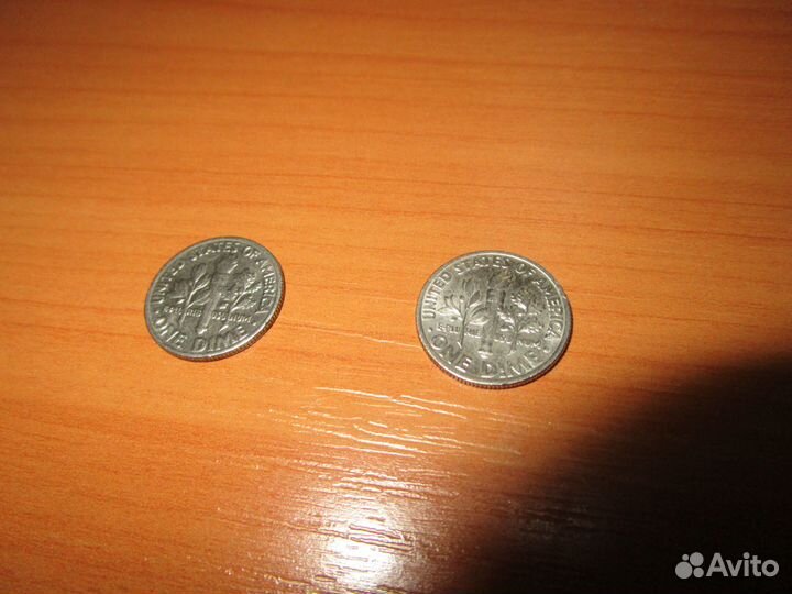 Монеты Liberty one dime