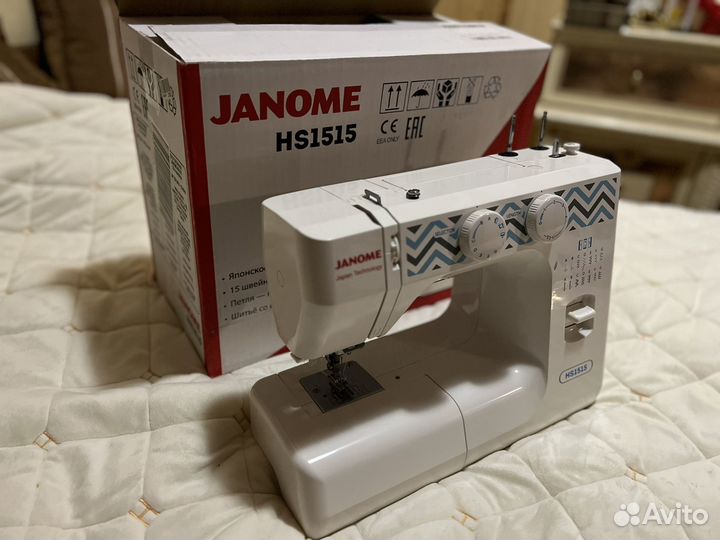 Швейная машина Janome HS1515 (новая)