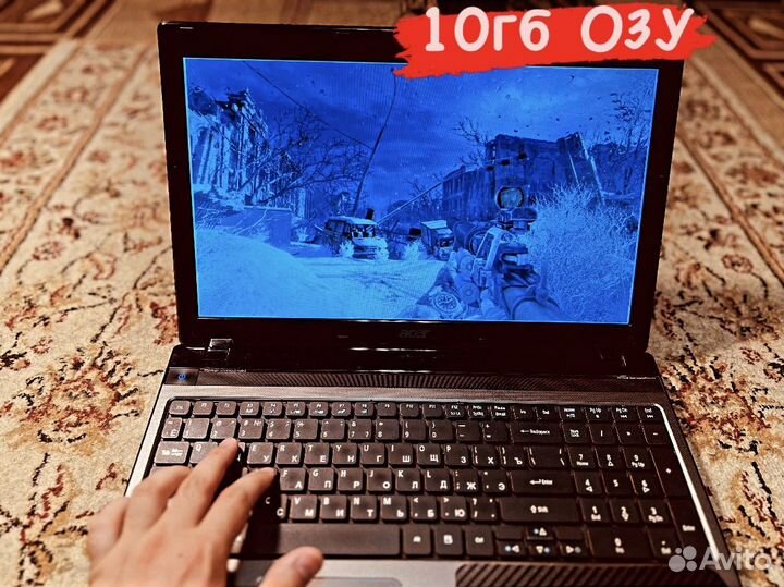 Мощный Ноутбук Acer 4ядра/10гб/320гб/6520g