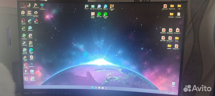 Монитор 144 гц 23.6 MSI Optix MAG 241C