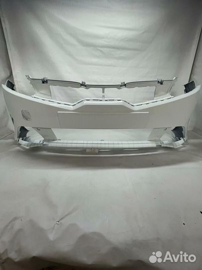 Бампер Передний Kia Rio 2020-2023 Белый