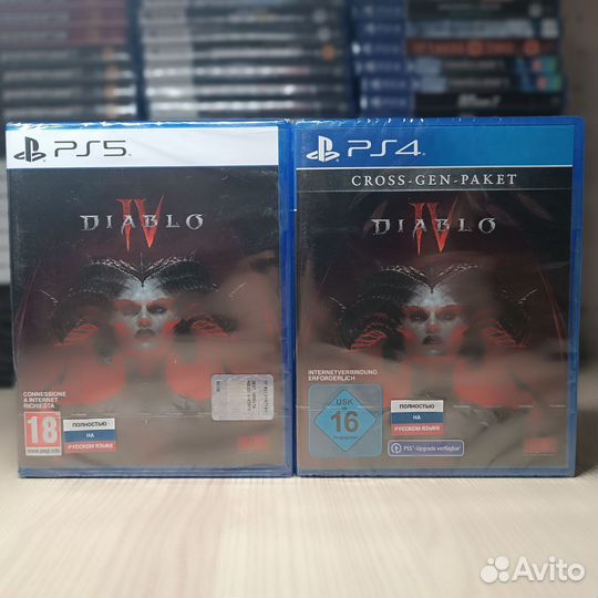 Новая Diablo 4 ps5 & ps4 русская озвучка
