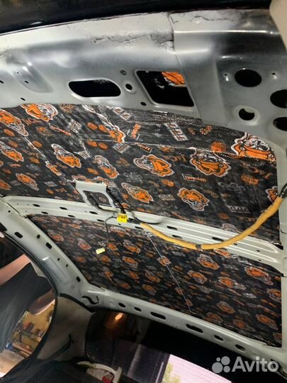 Шумоизоляция и виброизоляция крыши