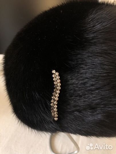 Берет норковый новый