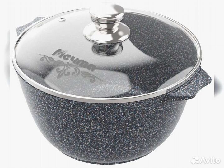 Кастрюля 1л Гранит star