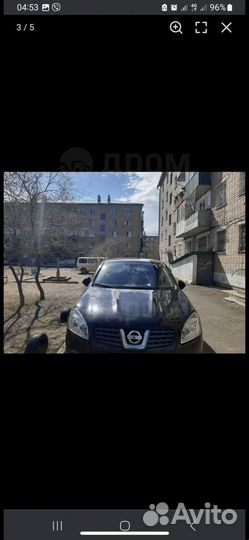 Nissan Qashqai 2.0 CVT, 2007, 200 000 км