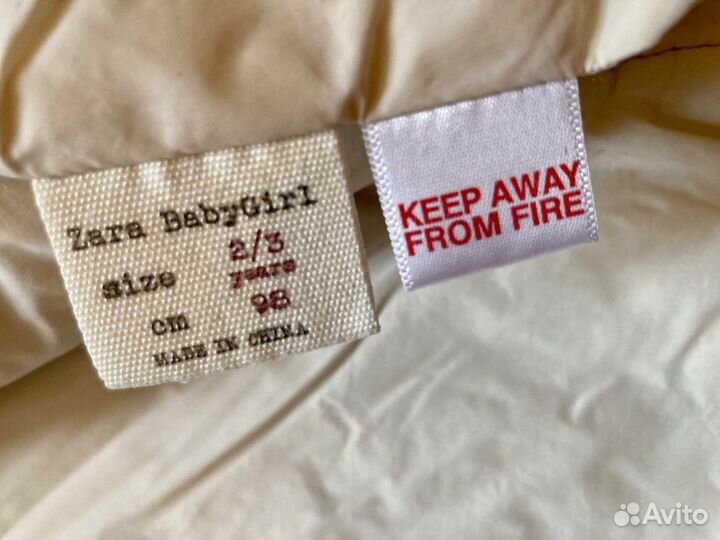 Куртка Zara, 104 для девочки