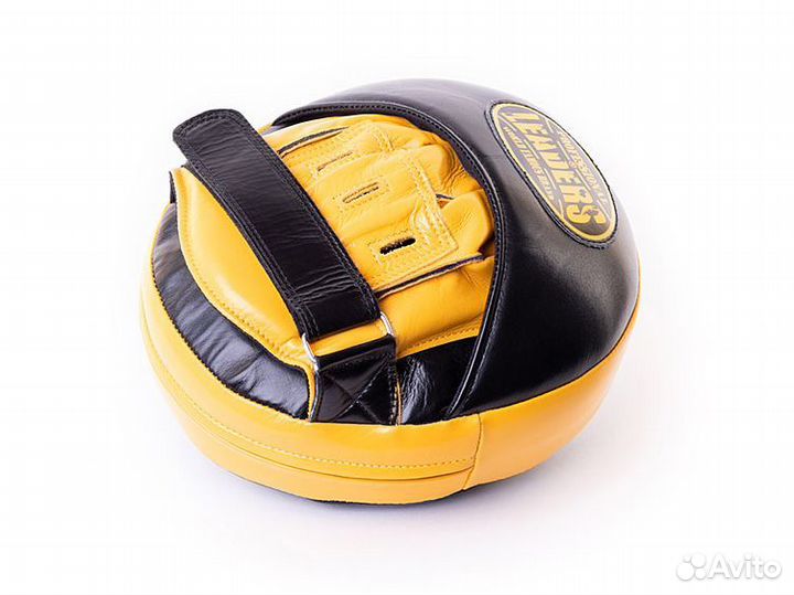 Лапы тренерские Leaders MID-AIR Bumblebee, кожа