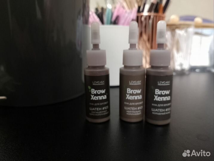 Хна для бровей brow henna