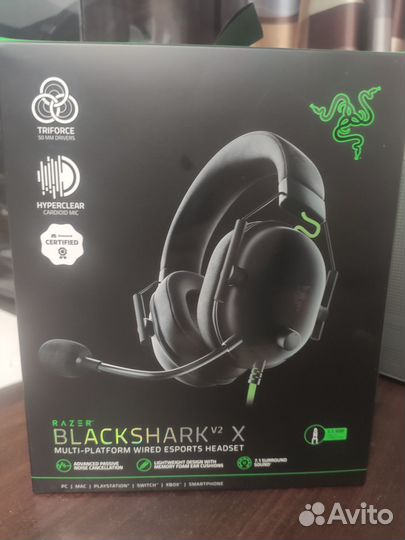 Игровая гарнитура Razer Blackshark V2 X Black