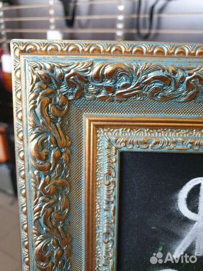 Меловая доска в багете