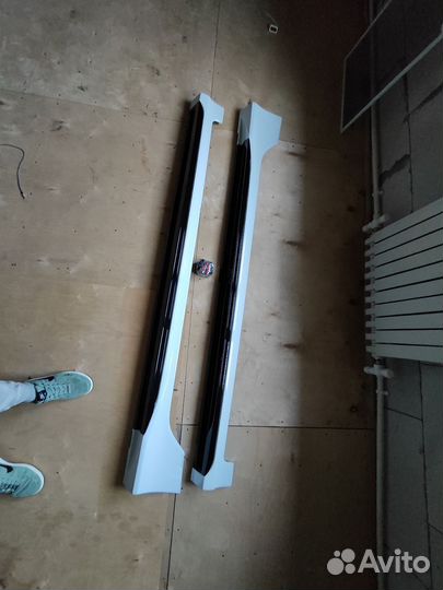 Пластиковые пороги LADA vesta