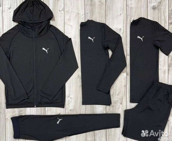 Рашгард комплект 5 в 1 Puma